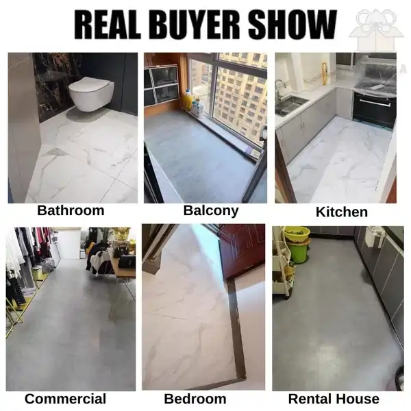 Self-Adhesive Vinyl Floor Tiles